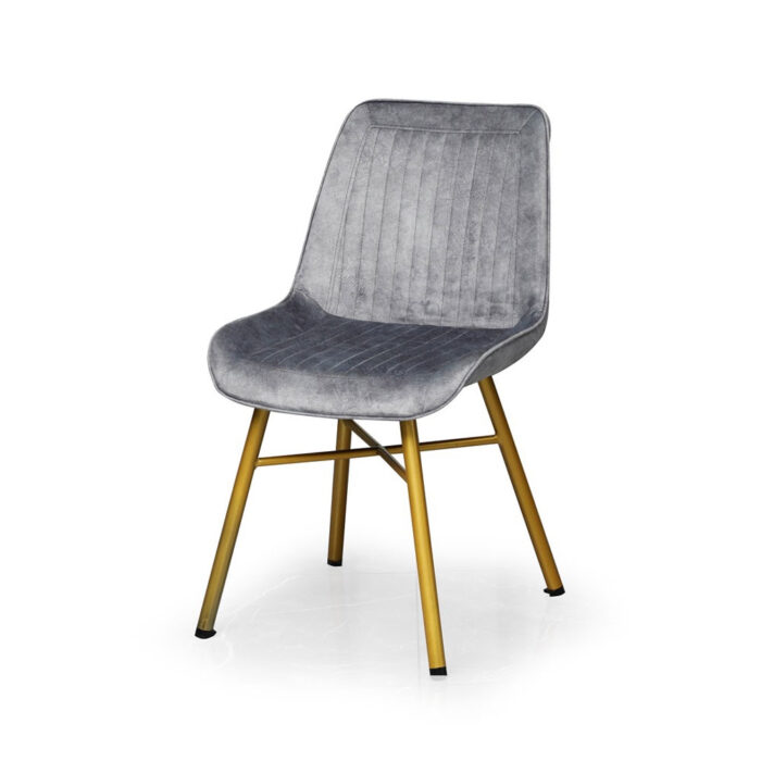 gold metal chair