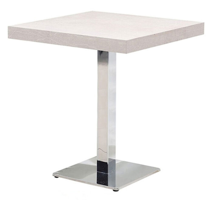 boyali sutun ayakli yemek masasi 80 cm kare model 3 - painted column leg square dining table 80cm model 3