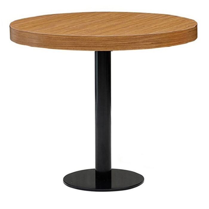 boyali sutun ayakli yemek masasi q 90 yuvarlak - painted column leg q-90 round dining table