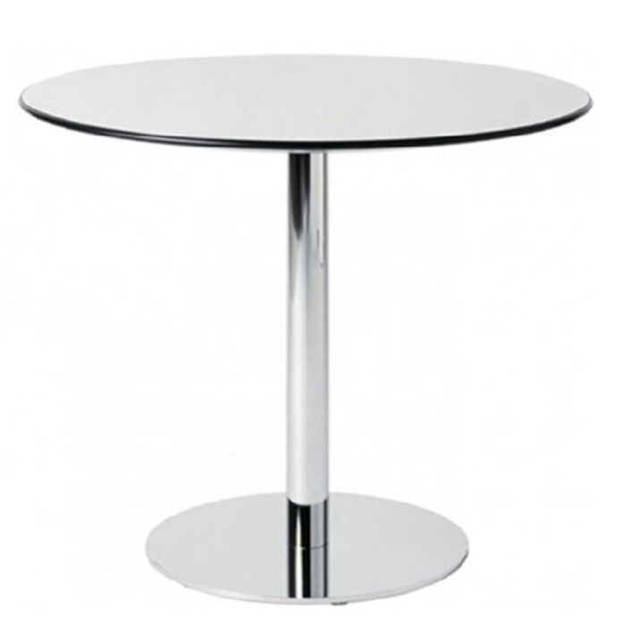 compact tablali yemek masasi q 80 80cm yuvarlak - compact top q-90 dining table round 90cm