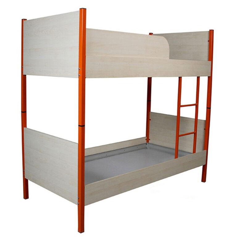 ranza 3 - wooden lined metal bunk bed