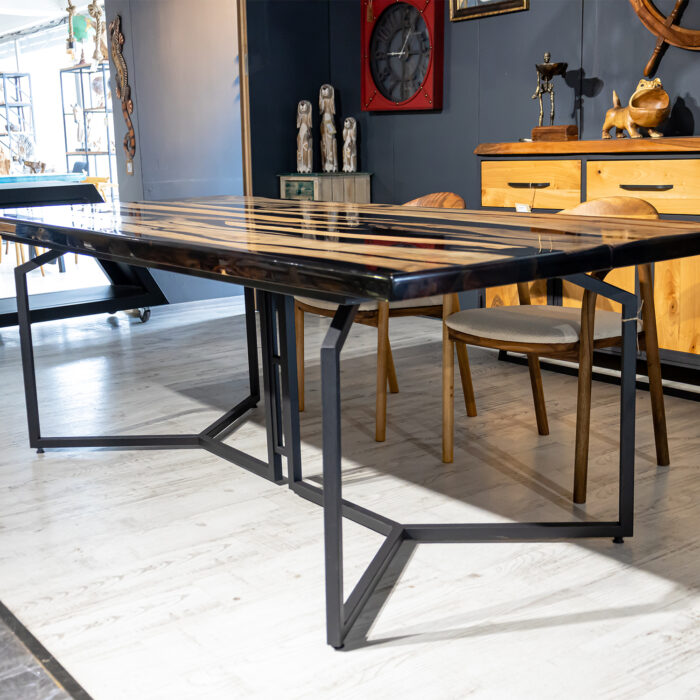 darkstone epoksi ahsap masa darkstone epoxy wooden table 12 1 - darkstone epoxy table